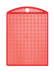 Pixel medaljon - Rød  Prisgaranti